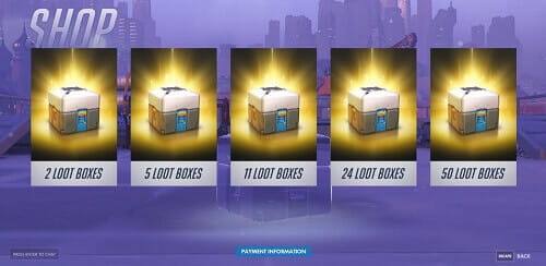 Loot Boxes Overwatch Online New Zealand