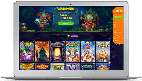 Wazamba Lobby Interface